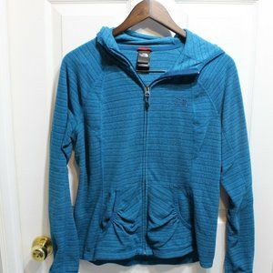 The North Face Hoodie Womens Medium Full Zip Blue